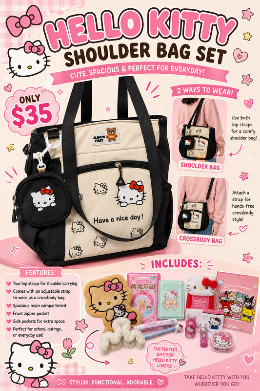 🎀🎀Hello Kitty Shoulder Bag Set🎀🎀